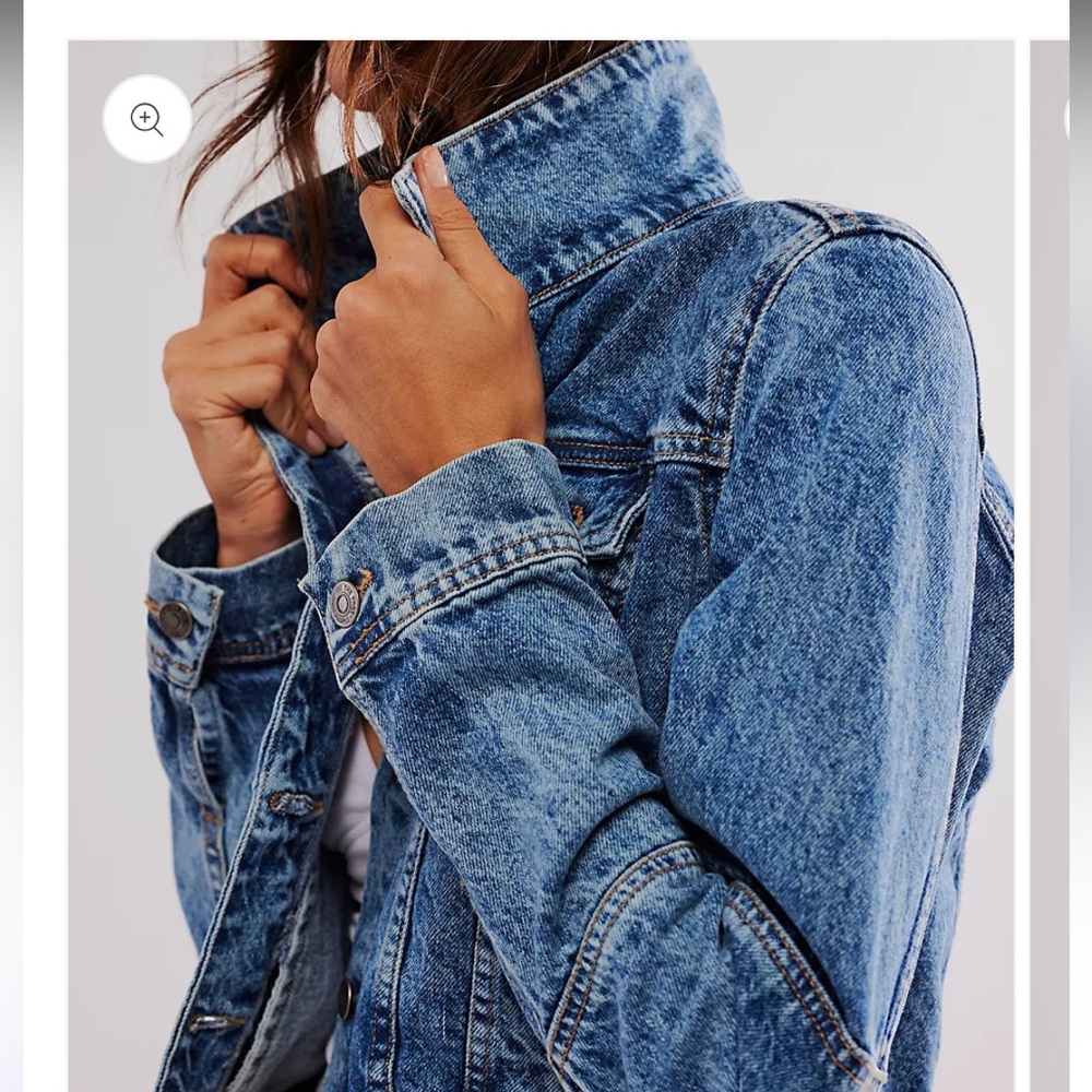Blue Denim Jacket - image 1